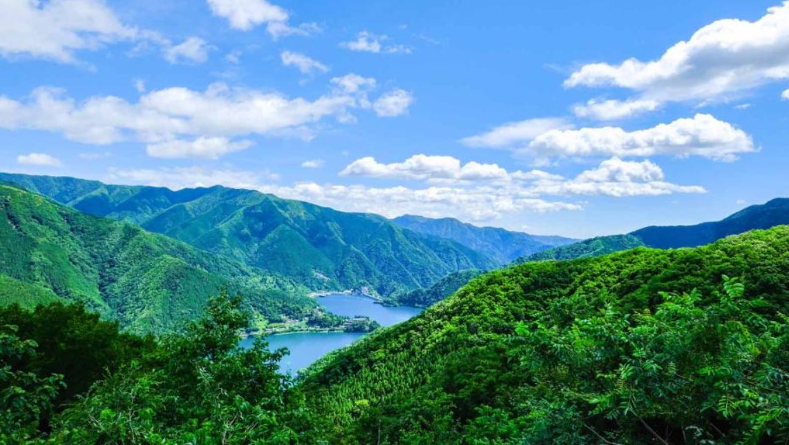 Mountains and waters of Unazawa, Okutama